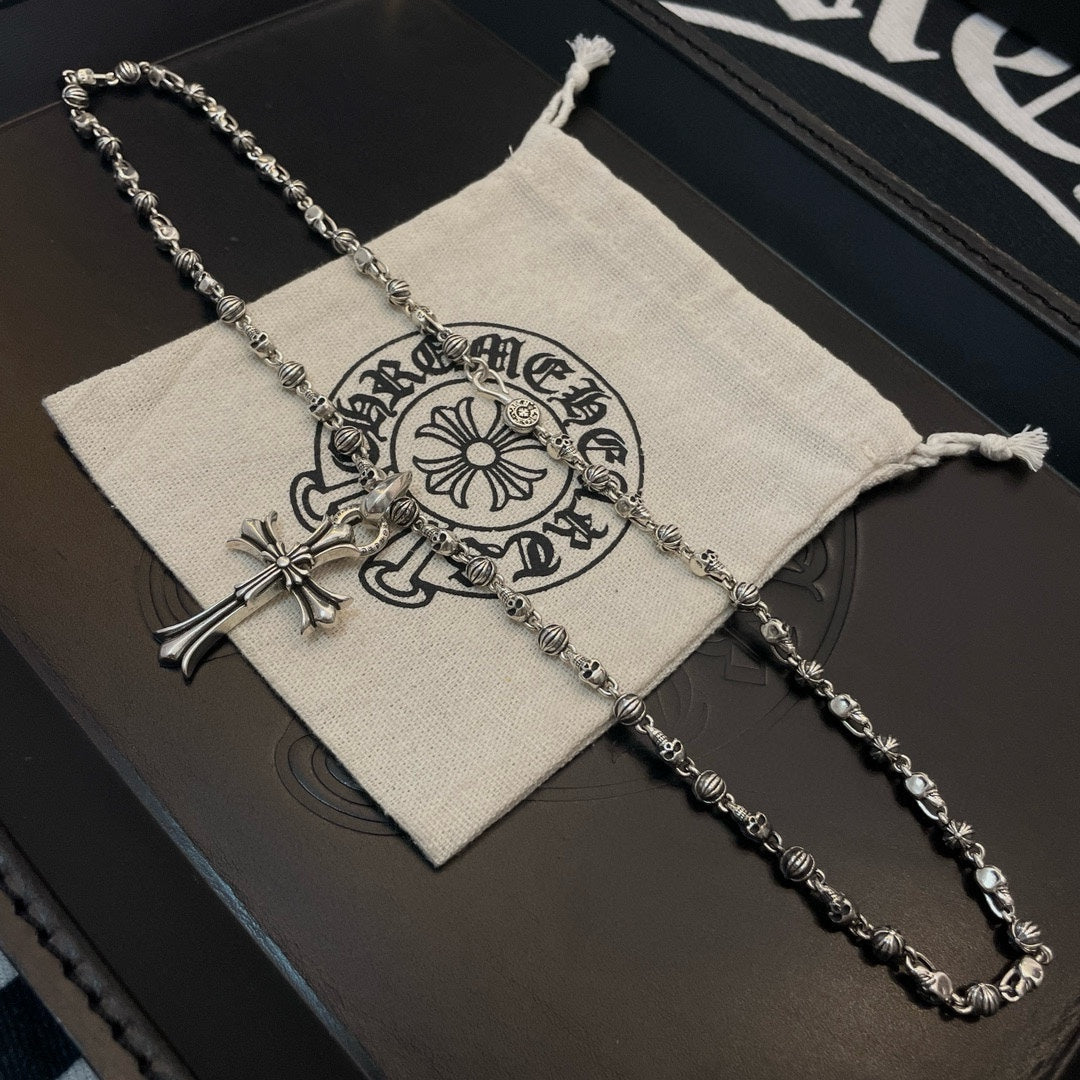 LuxluxHouse Best Quality Accessories Necklace Chrome Hearts