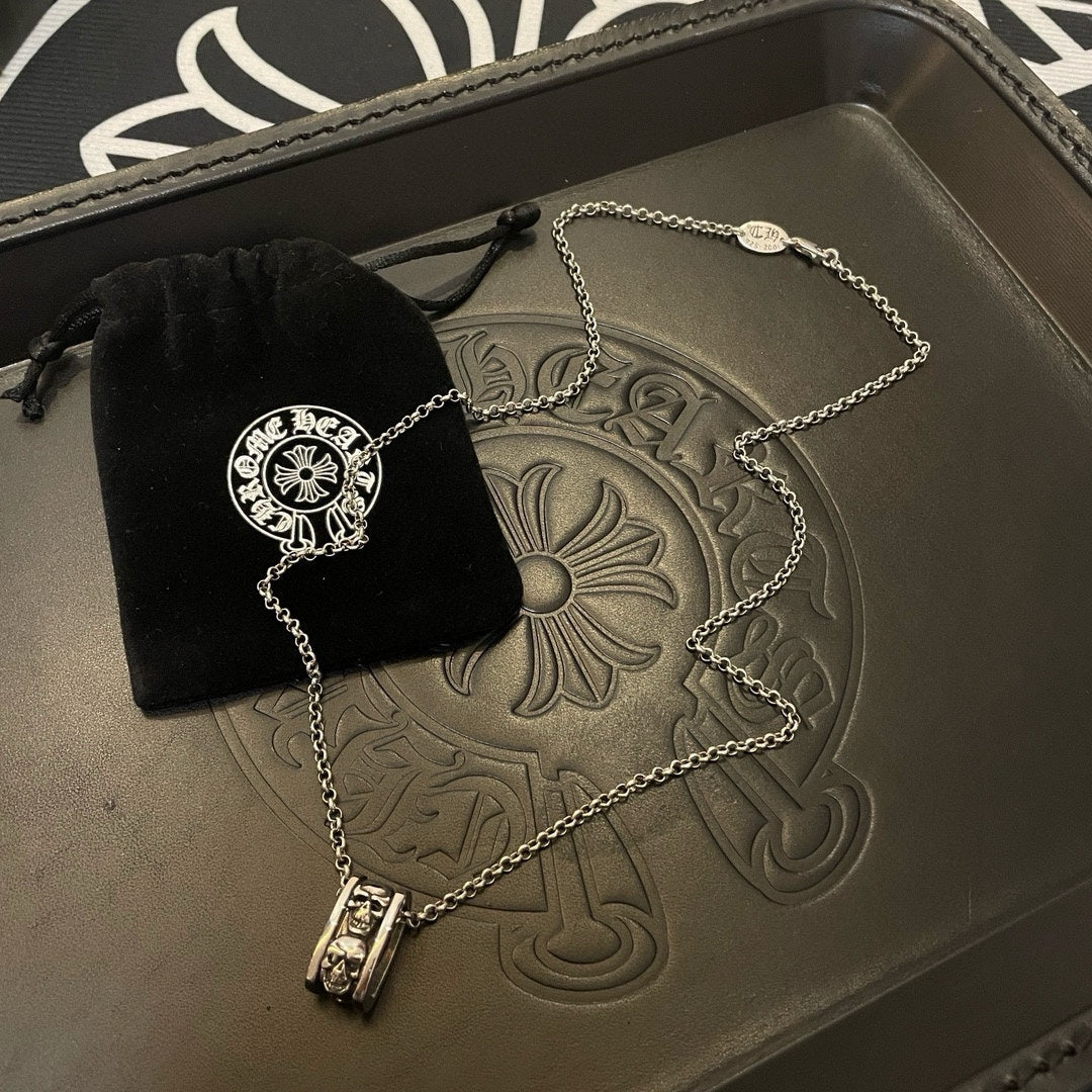 LuxluxHouse Best Quality Accessories Necklace Chrome Hearts