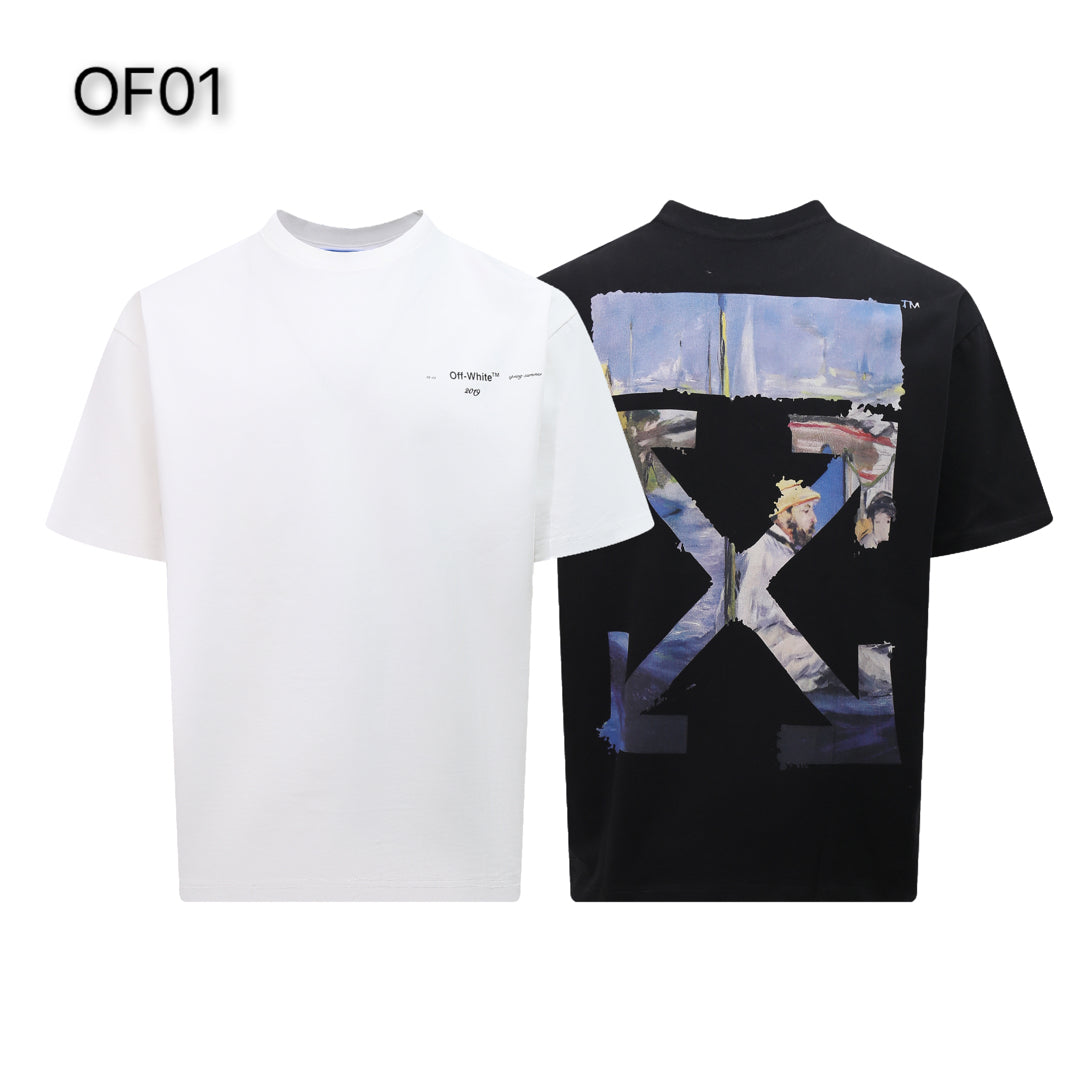 LuxluxHouse Best Quality Clothes Off White T-shirt