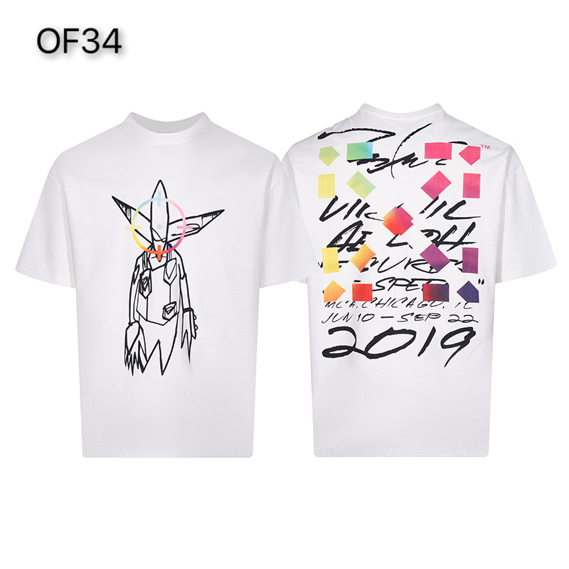 LuxluxHouse Best Quality Clothes Off White T-shirt