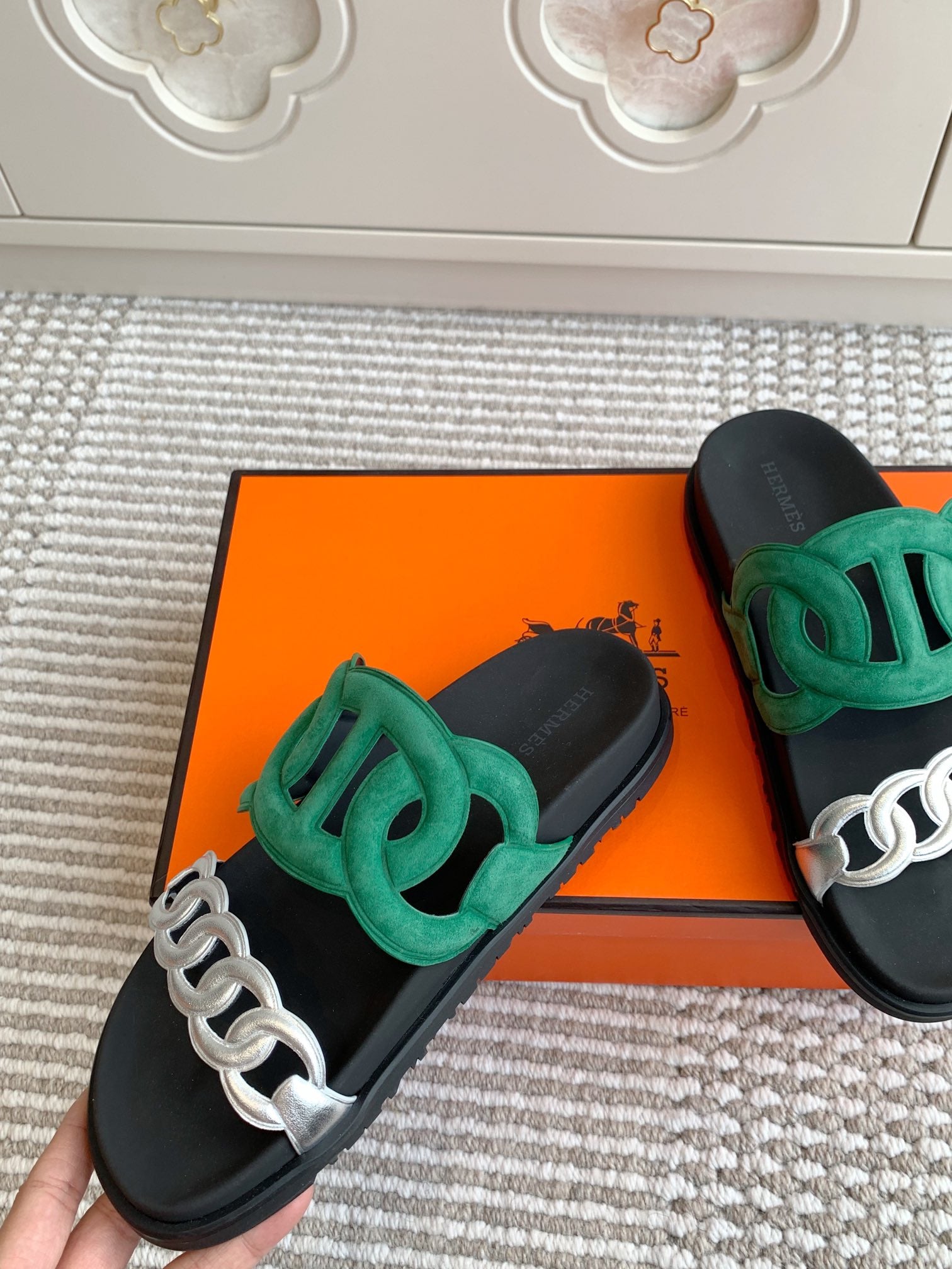 LuxluxHouse Best Quality Women Shoes Hermes