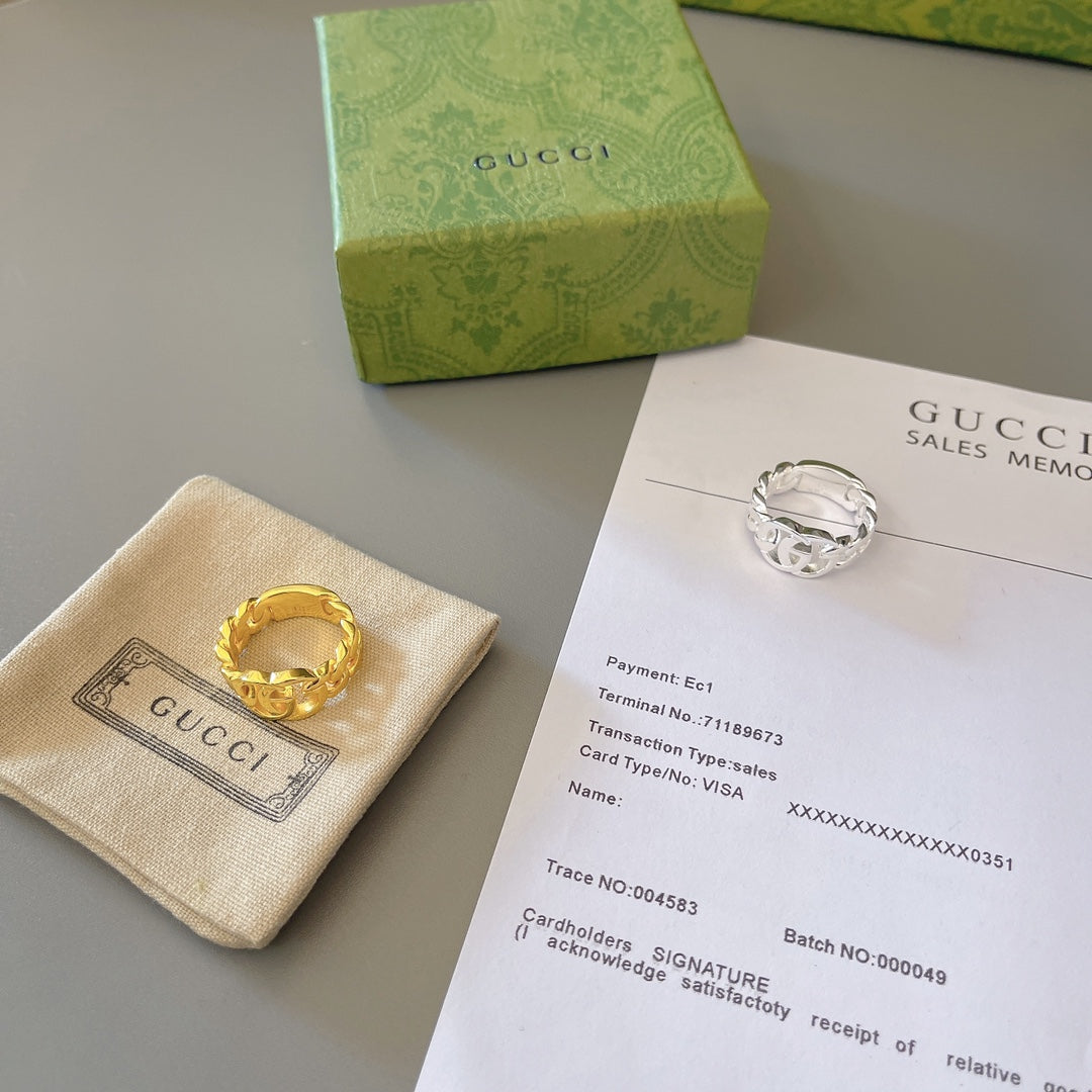 LuxluxHouse Best Quality Accessories Gucci Ring Ring
