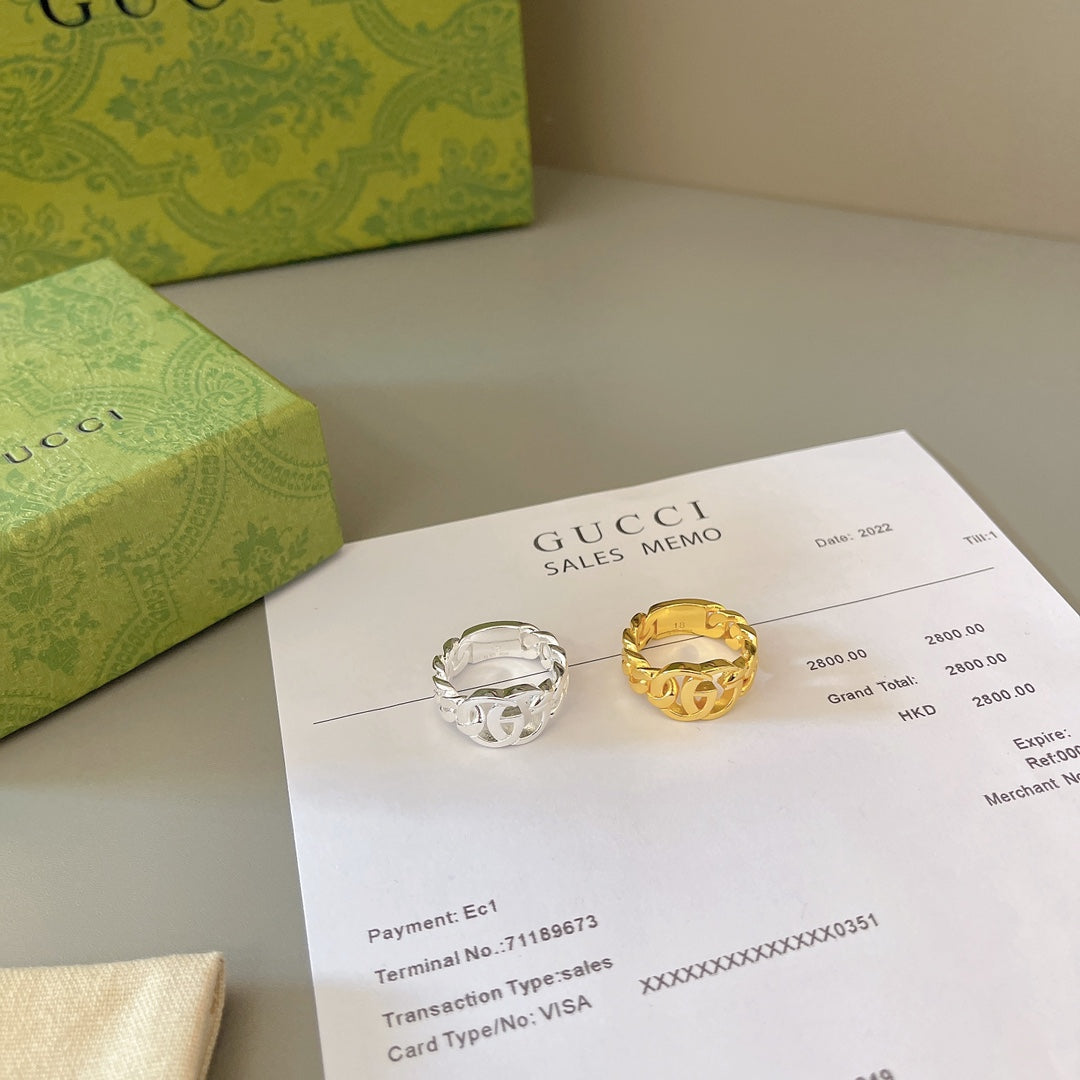 LuxluxHouse Best Quality Accessories Gucci Ring Ring