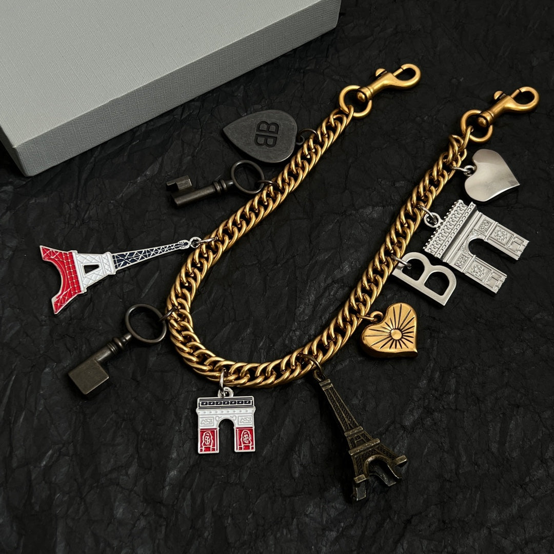 LuxluxHouse Best Quality Accessories Keychain Keychain Balenciaga
