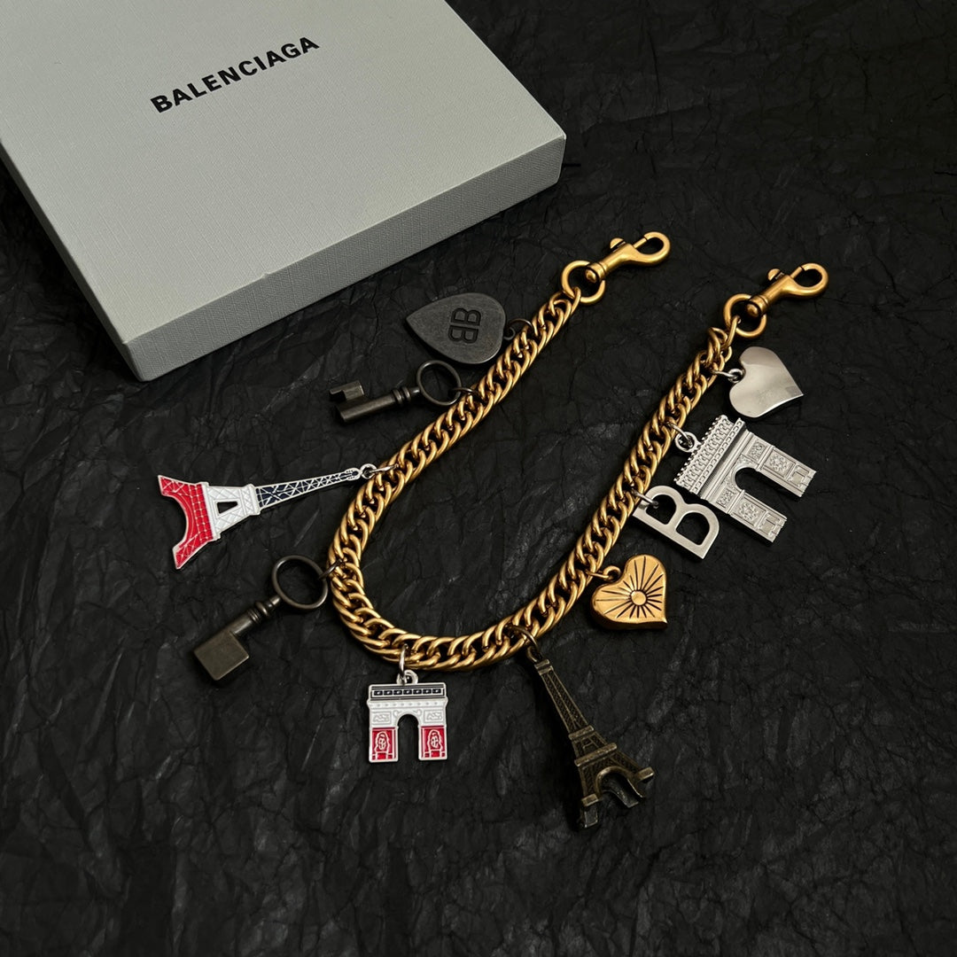 LuxluxHouse Best Quality Accessories Keychain Keychain Balenciaga