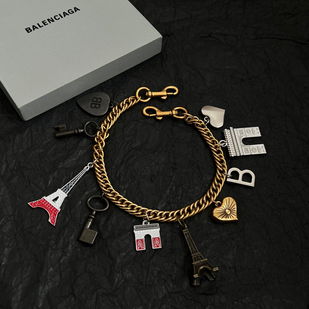 LuxluxHouse Best Quality Accessories Keychain Keychain Balenciaga