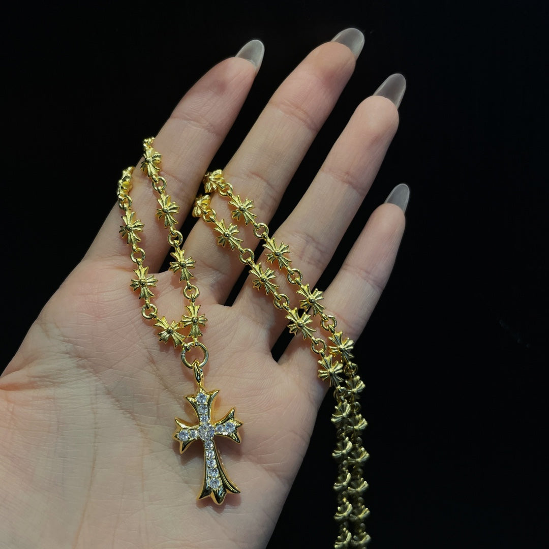 LuxluxHouse Best Quality Accessories Necklace Chrome Hearts