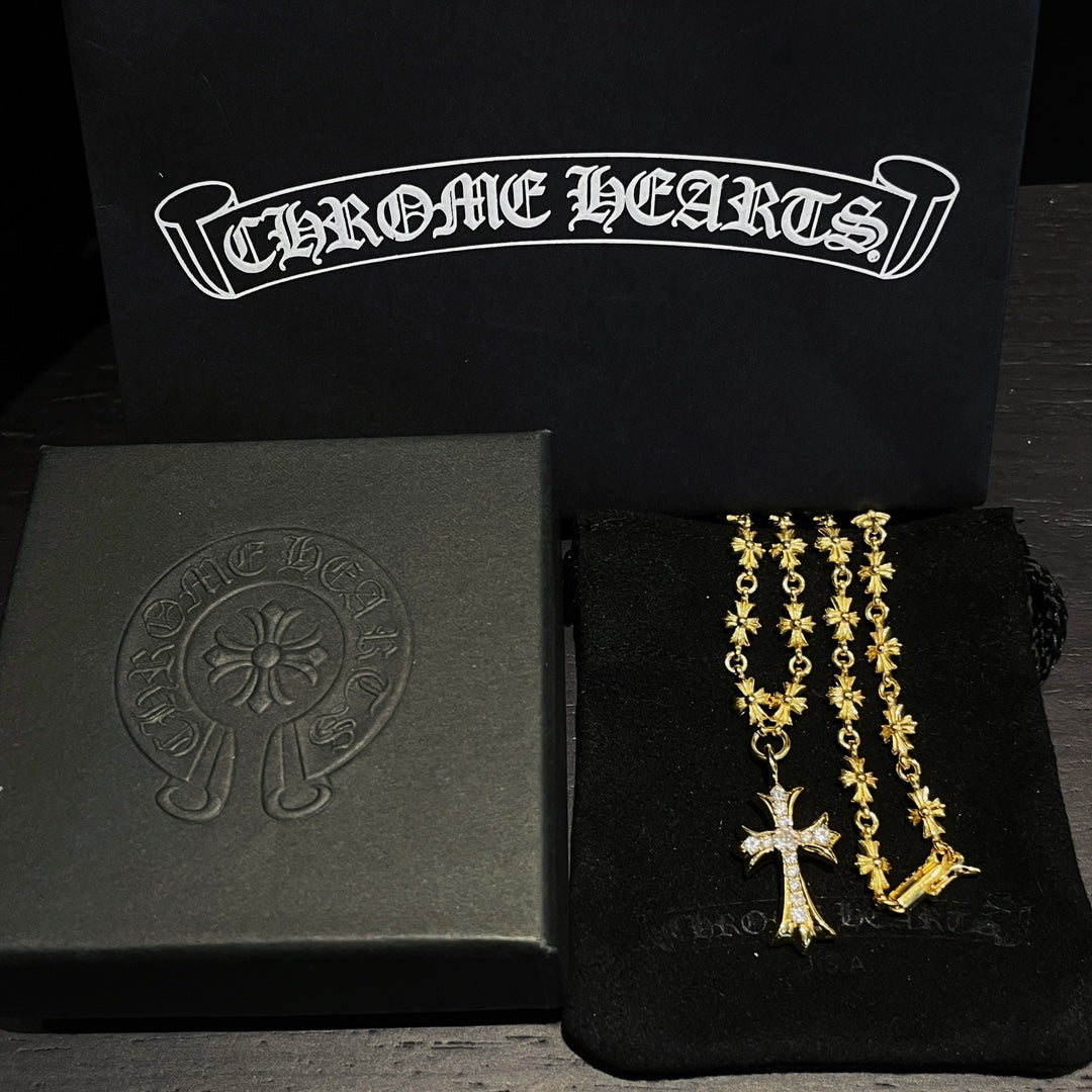 LuxluxHouse Best Quality Accessories Necklace Chrome Hearts