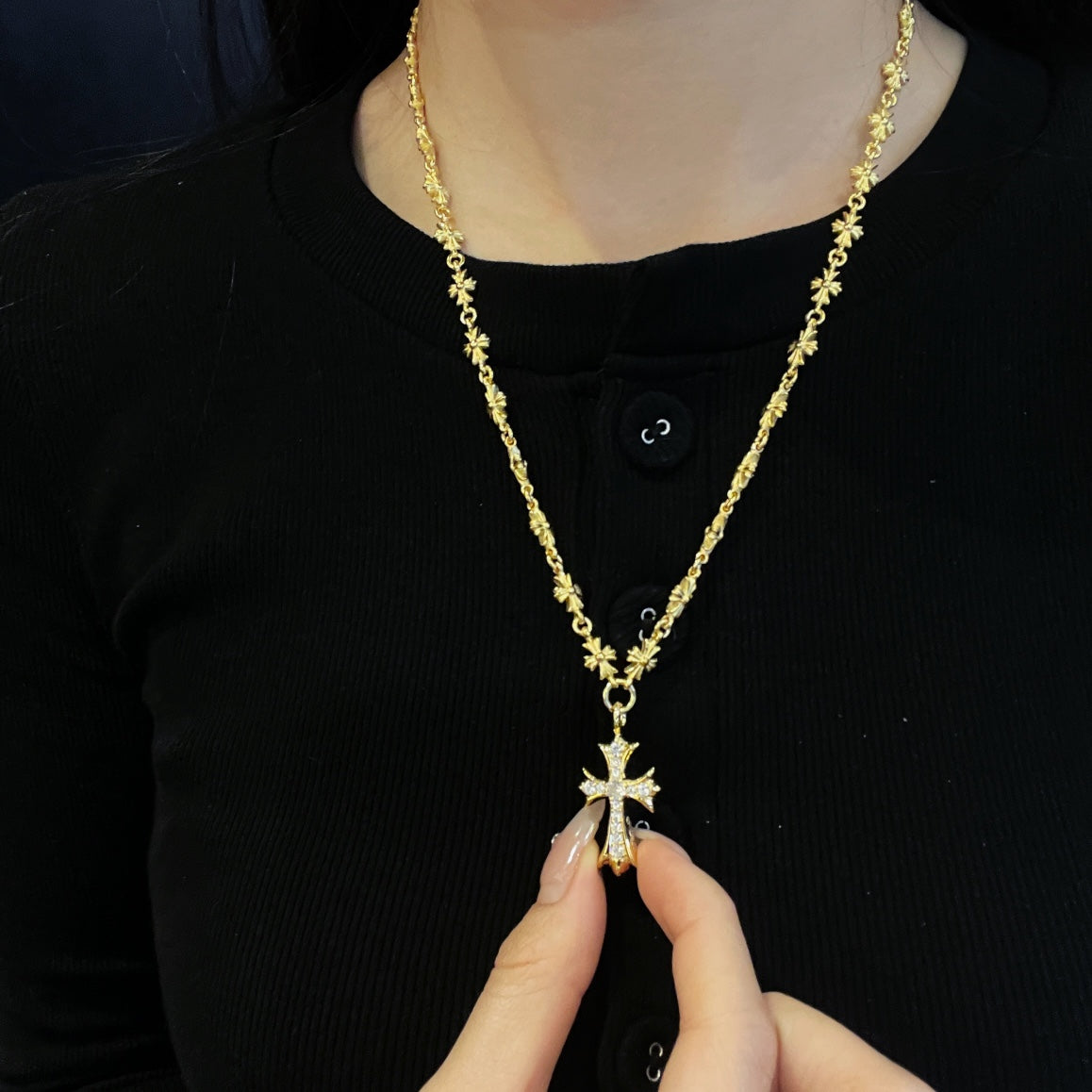 LuxluxHouse Best Quality Accessories Necklace Chrome Hearts