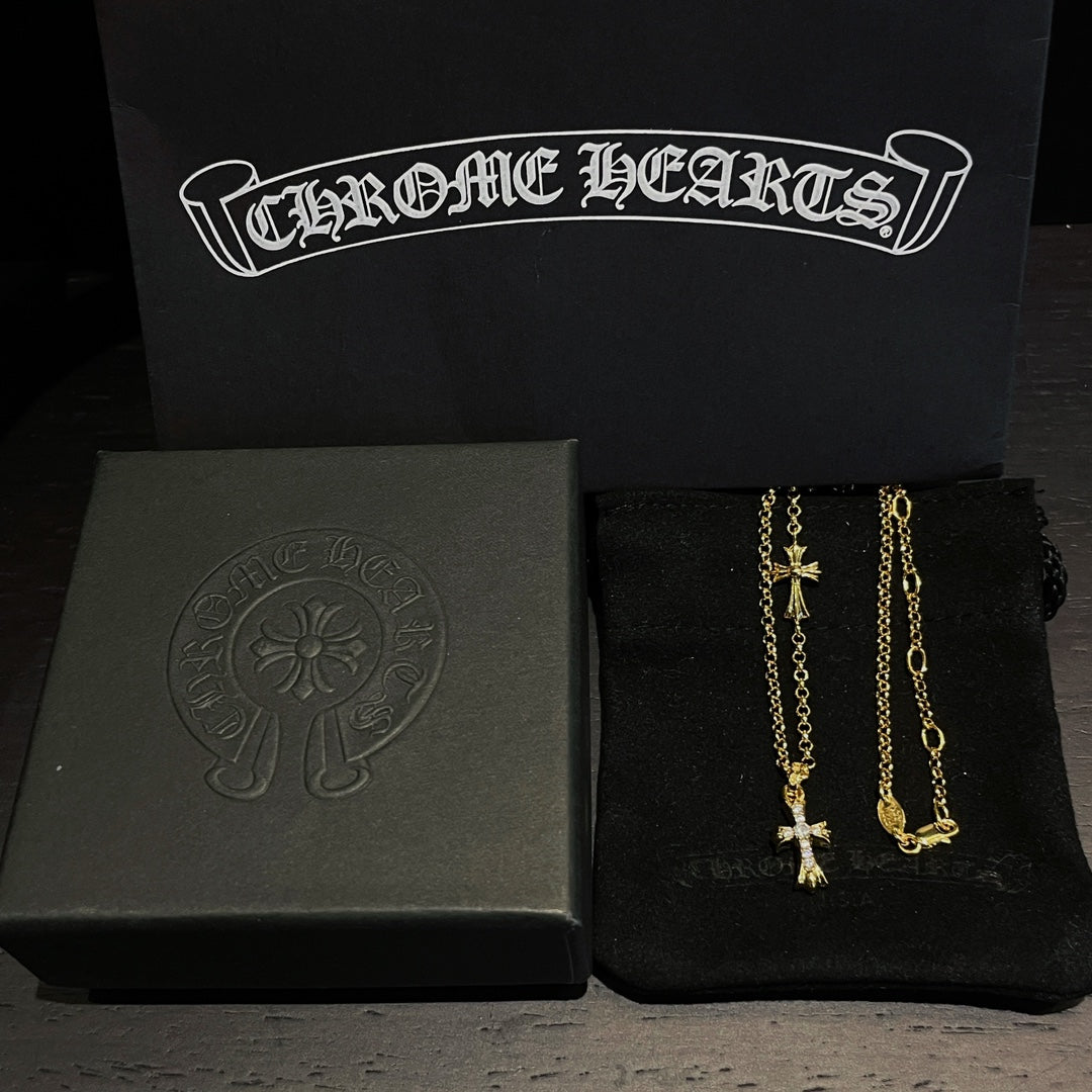LuxluxHouse Best Quality Accessories Necklace Chrome Hearts