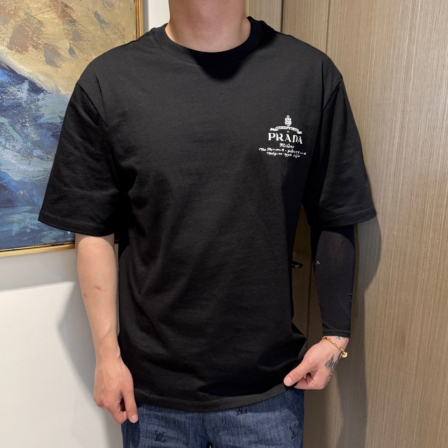 LuxluxHouse Best Quality Clothes T-shirt Prada