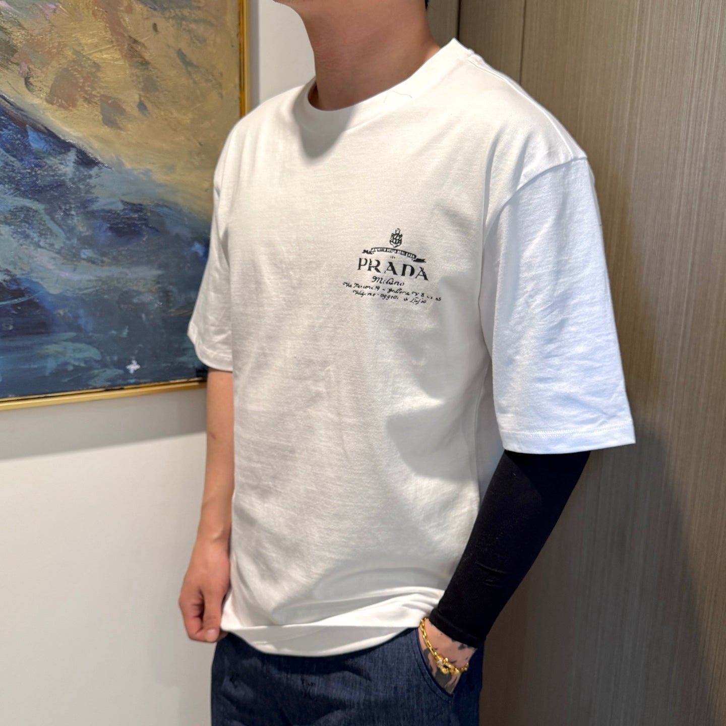 LuxluxHouse Best Quality Clothes T-shirt Prada