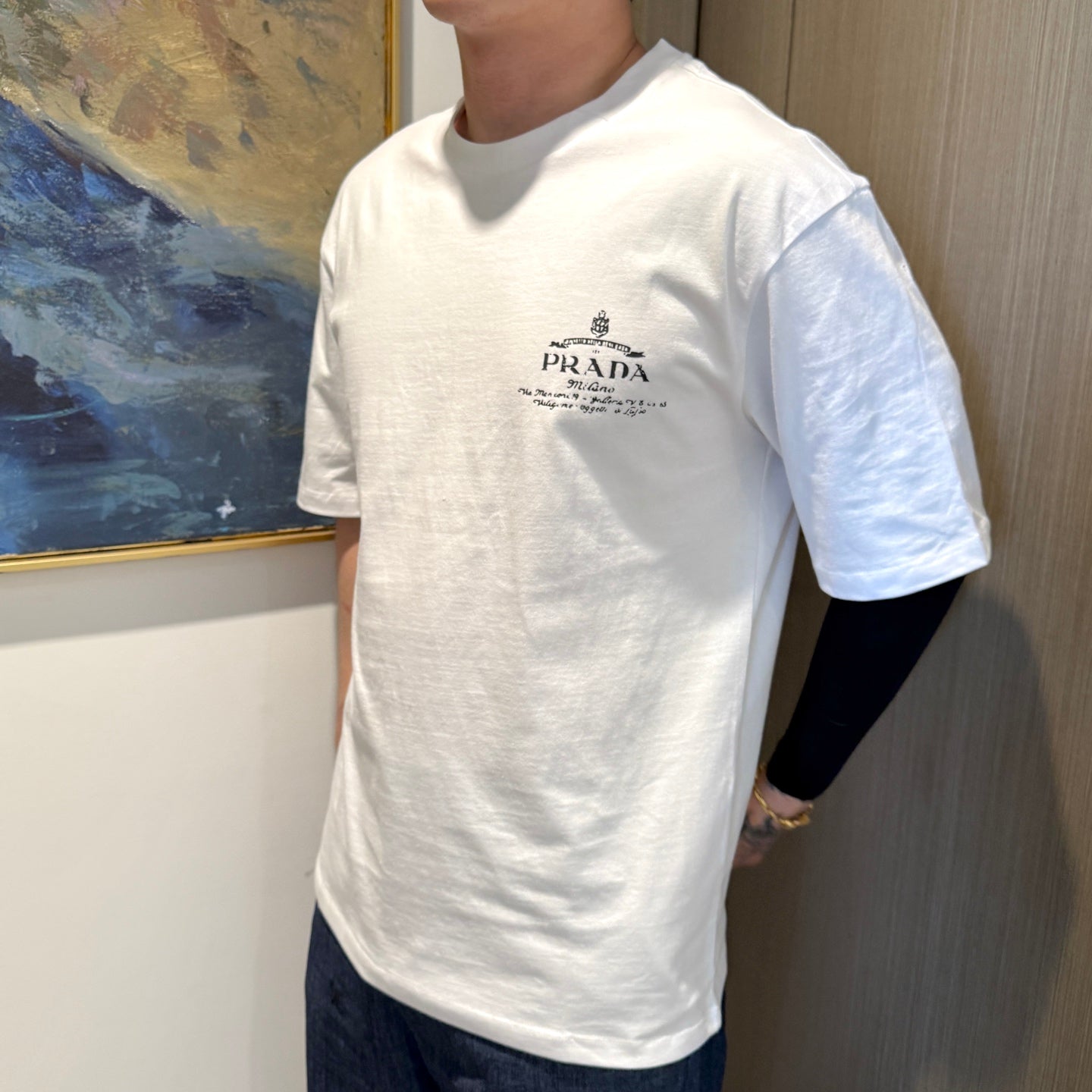 LuxluxHouse Best Quality Clothes T-shirt Prada