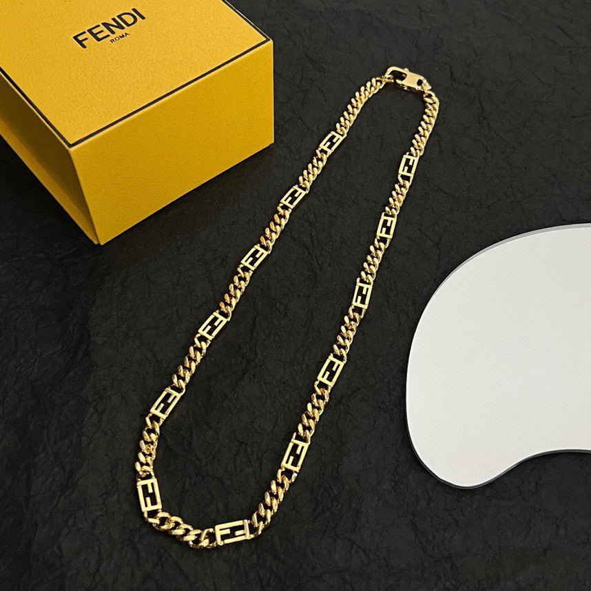 LuxluxHouse Best Quality Accessories Necklace Fendi