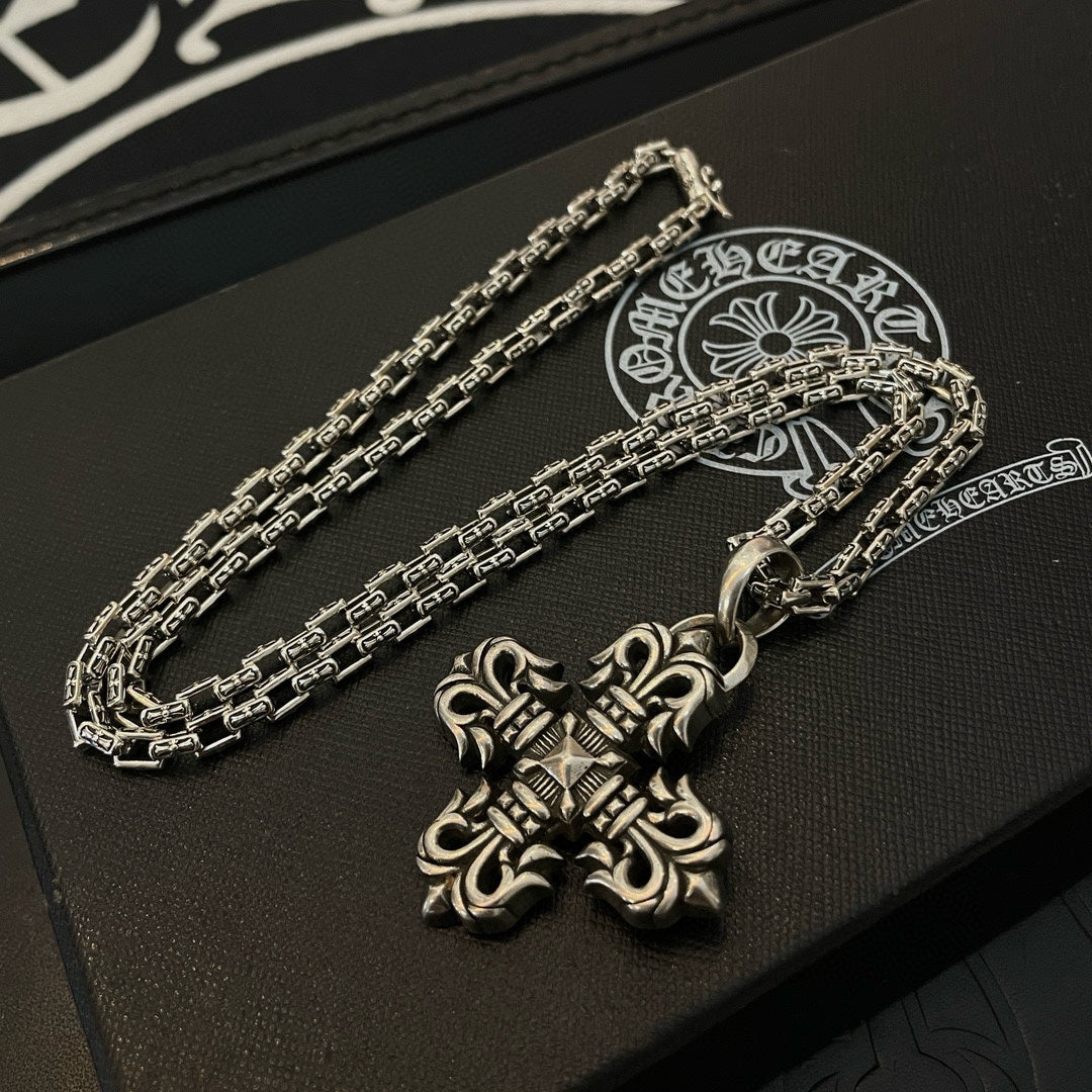 LuxluxHouse Best Quality Accessories Necklace Chrome Hearts