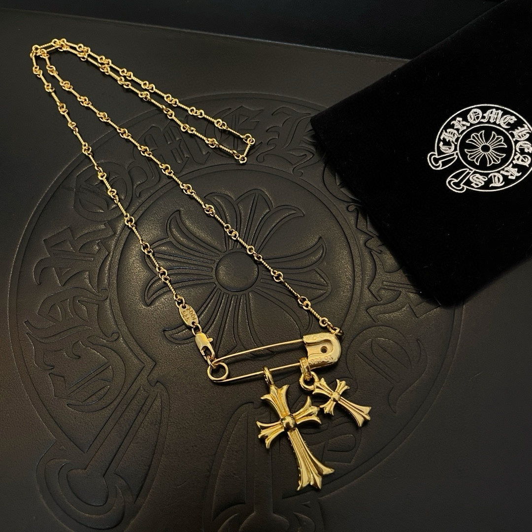 LuxluxHouse Best Quality Accessories Necklace Chrome Hearts
