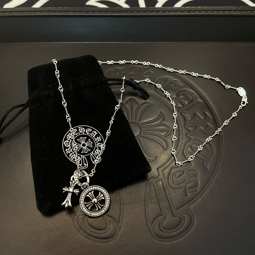 LuxluxHouse Best Quality Accessories Necklace Chrome Hearts