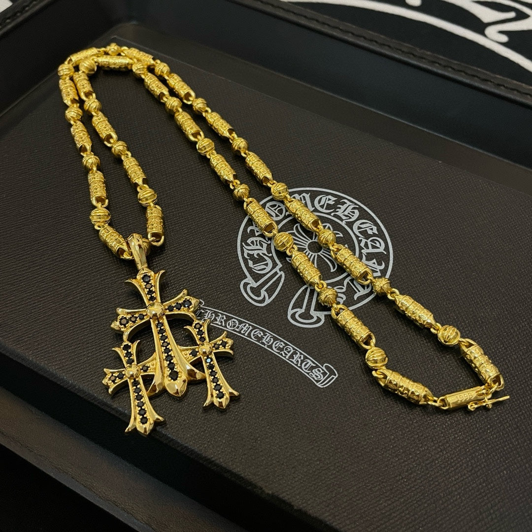 LuxluxHouse Best Quality Accessories Necklace Chrome Hearts