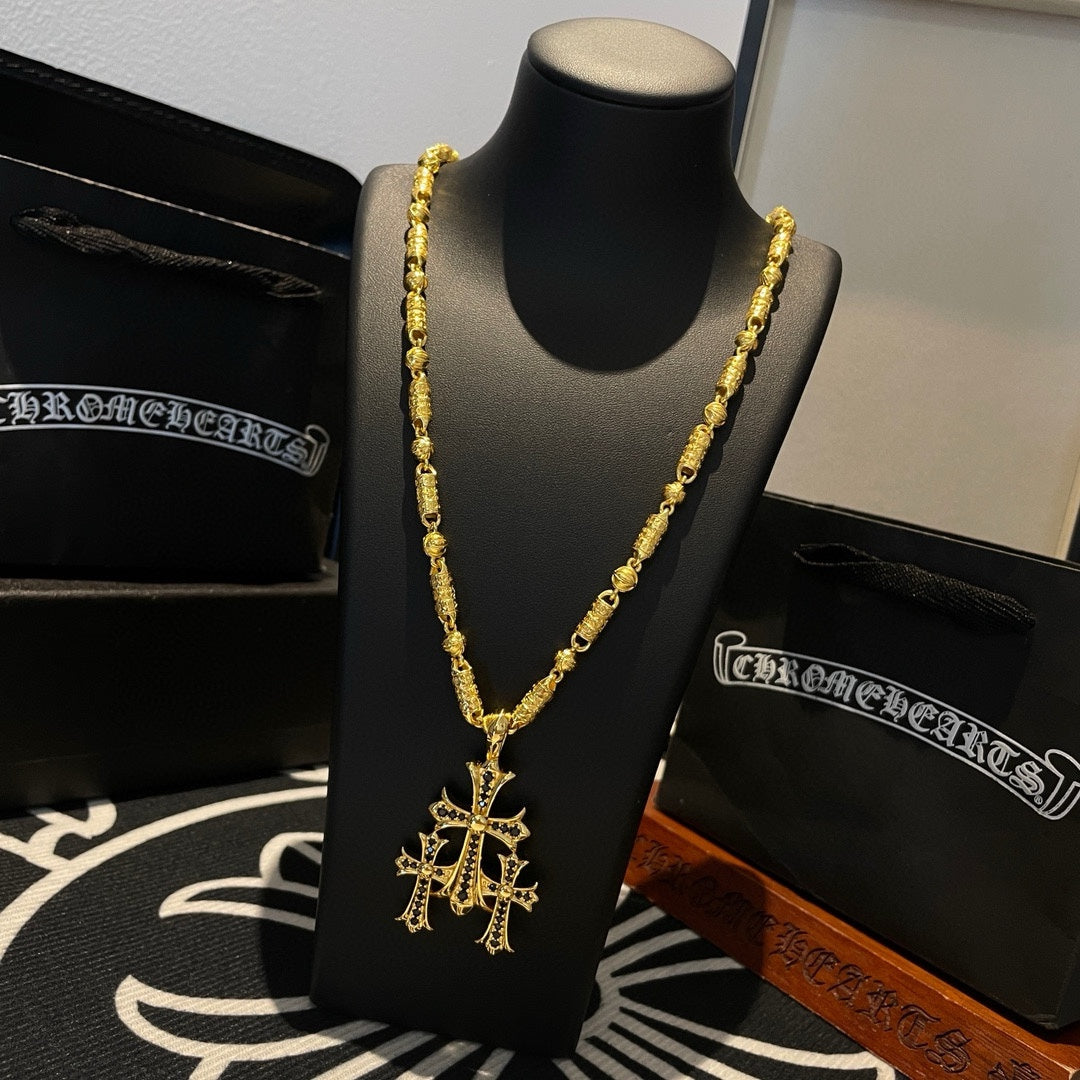 LuxluxHouse Best Quality Accessories Necklace Chrome Hearts