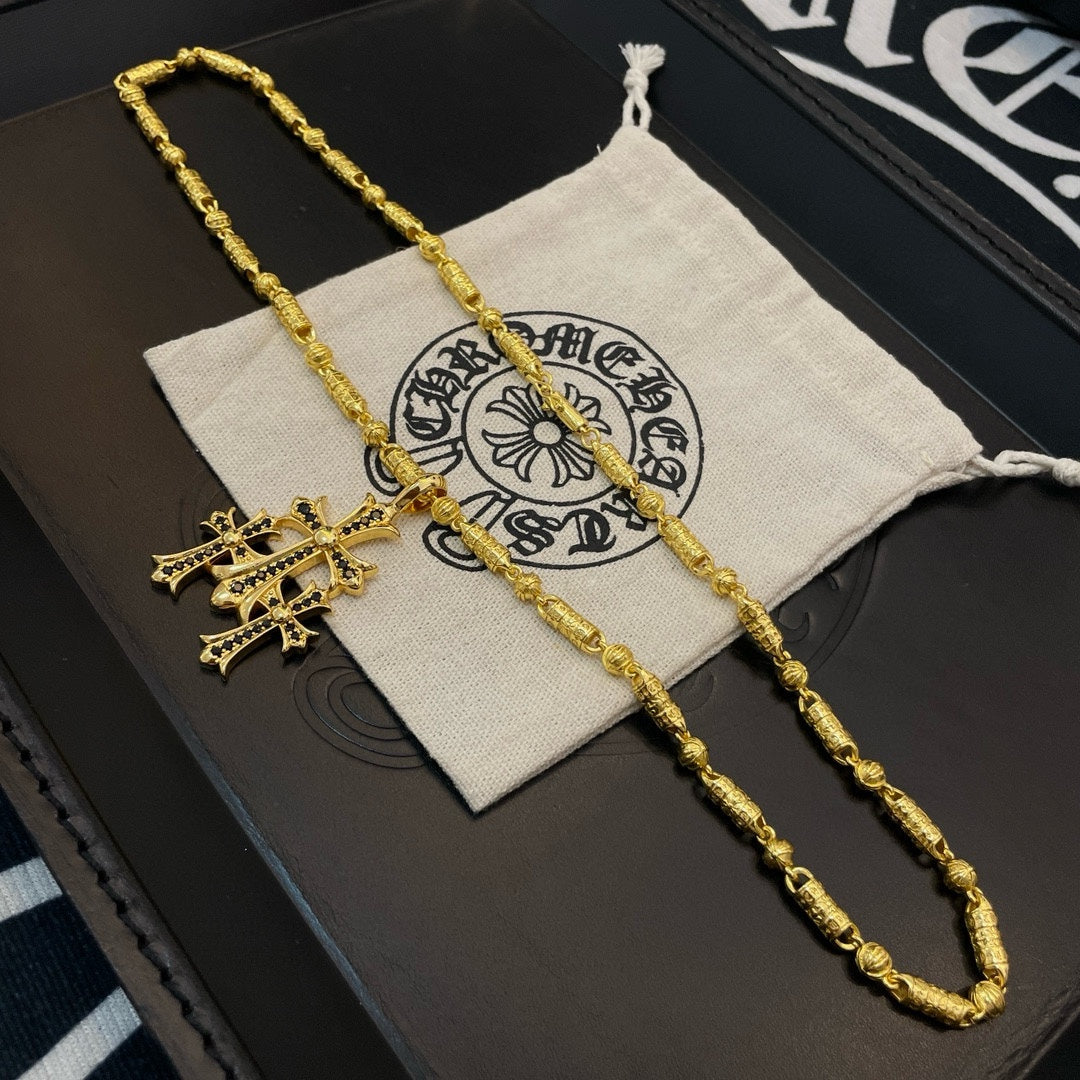 LuxluxHouse Best Quality Accessories Necklace Chrome Hearts