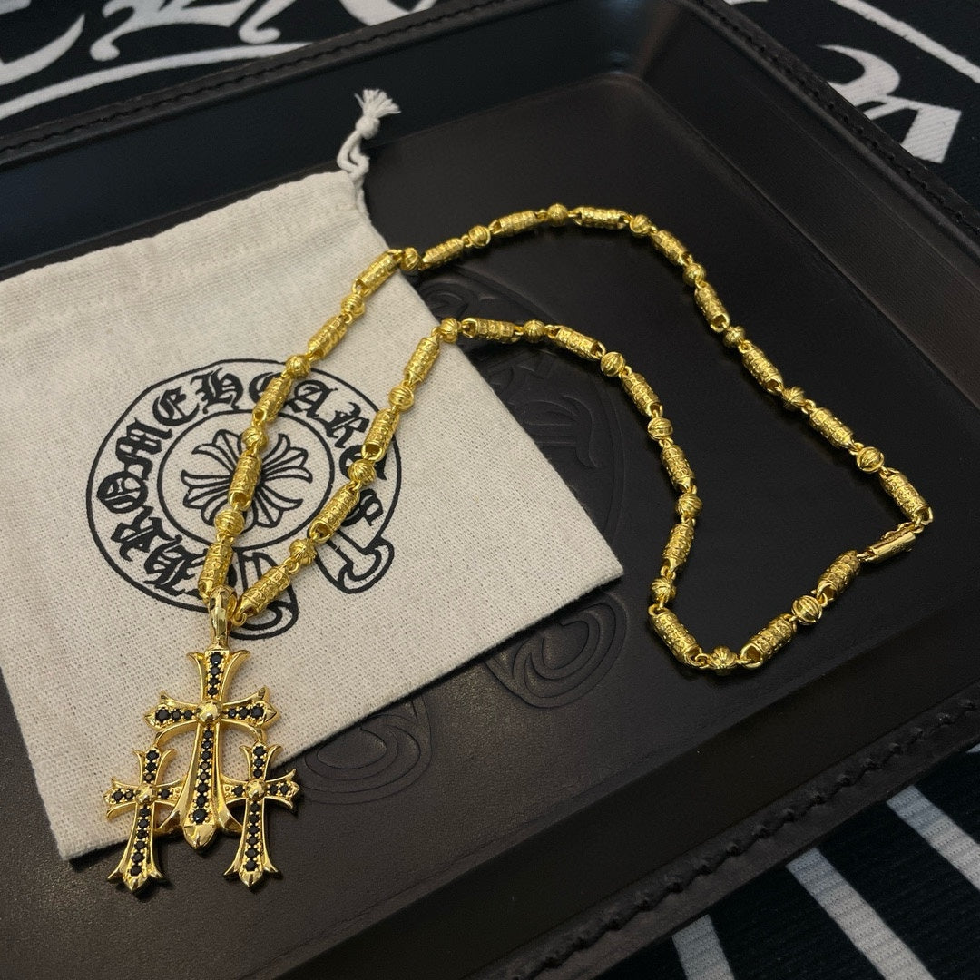 LuxluxHouse Best Quality Accessories Necklace Chrome Hearts