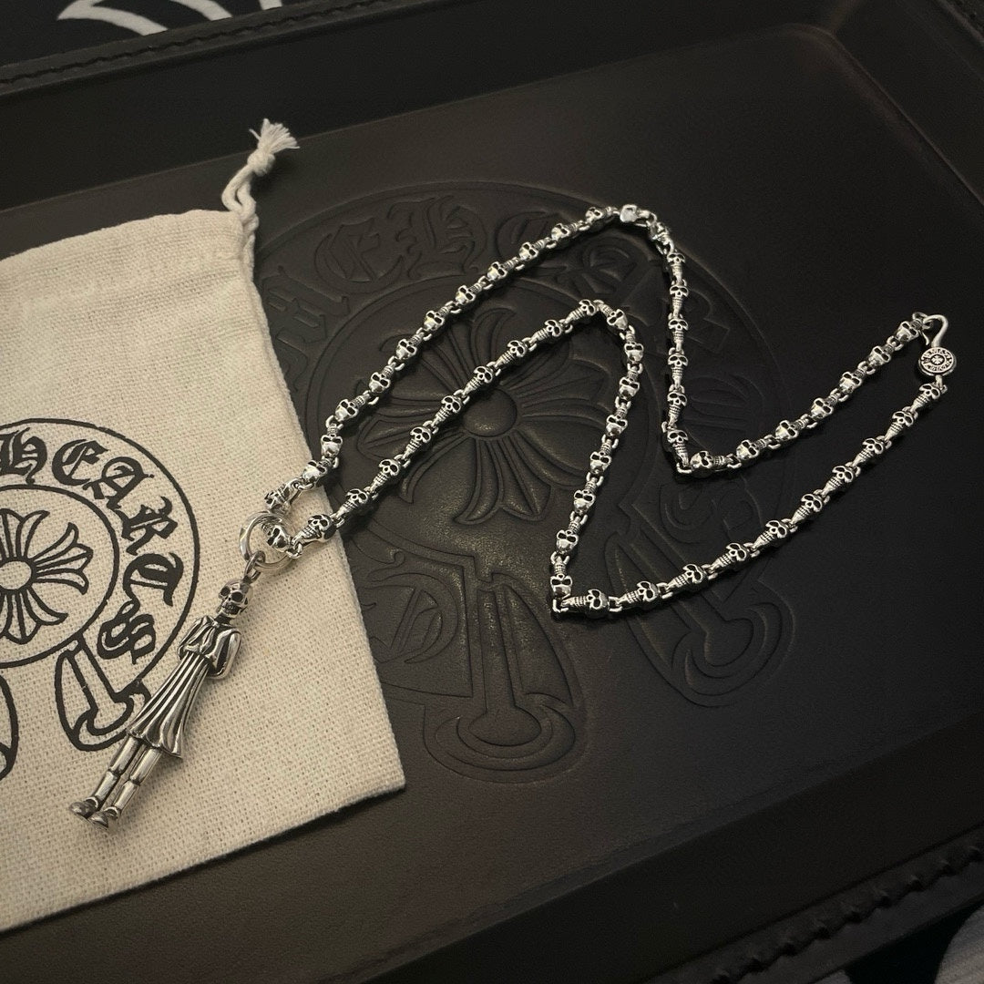 LuxluxHouse Best Quality Accessories Necklace Chrome Hearts