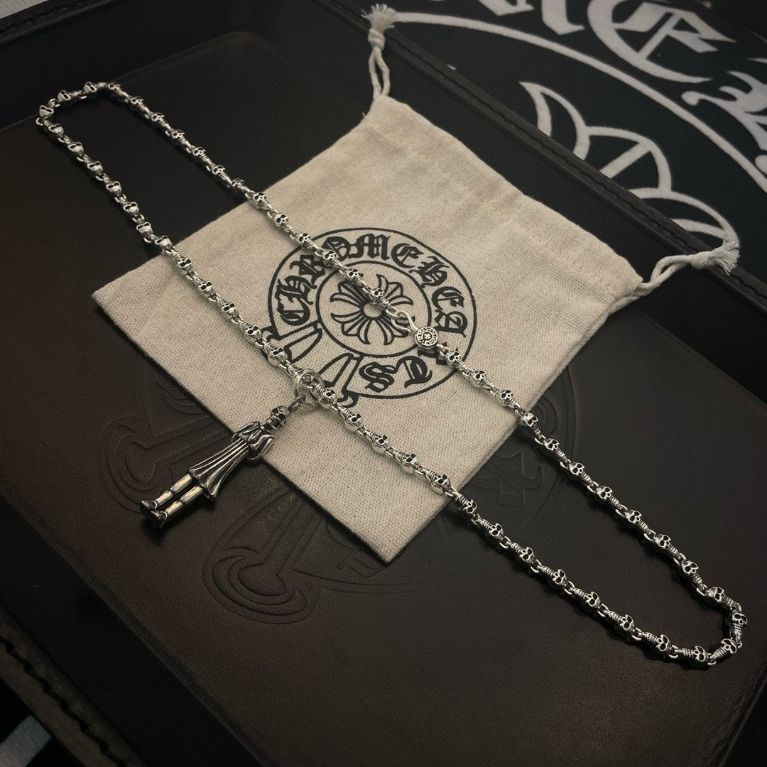 LuxluxHouse Best Quality Accessories Necklace Chrome Hearts