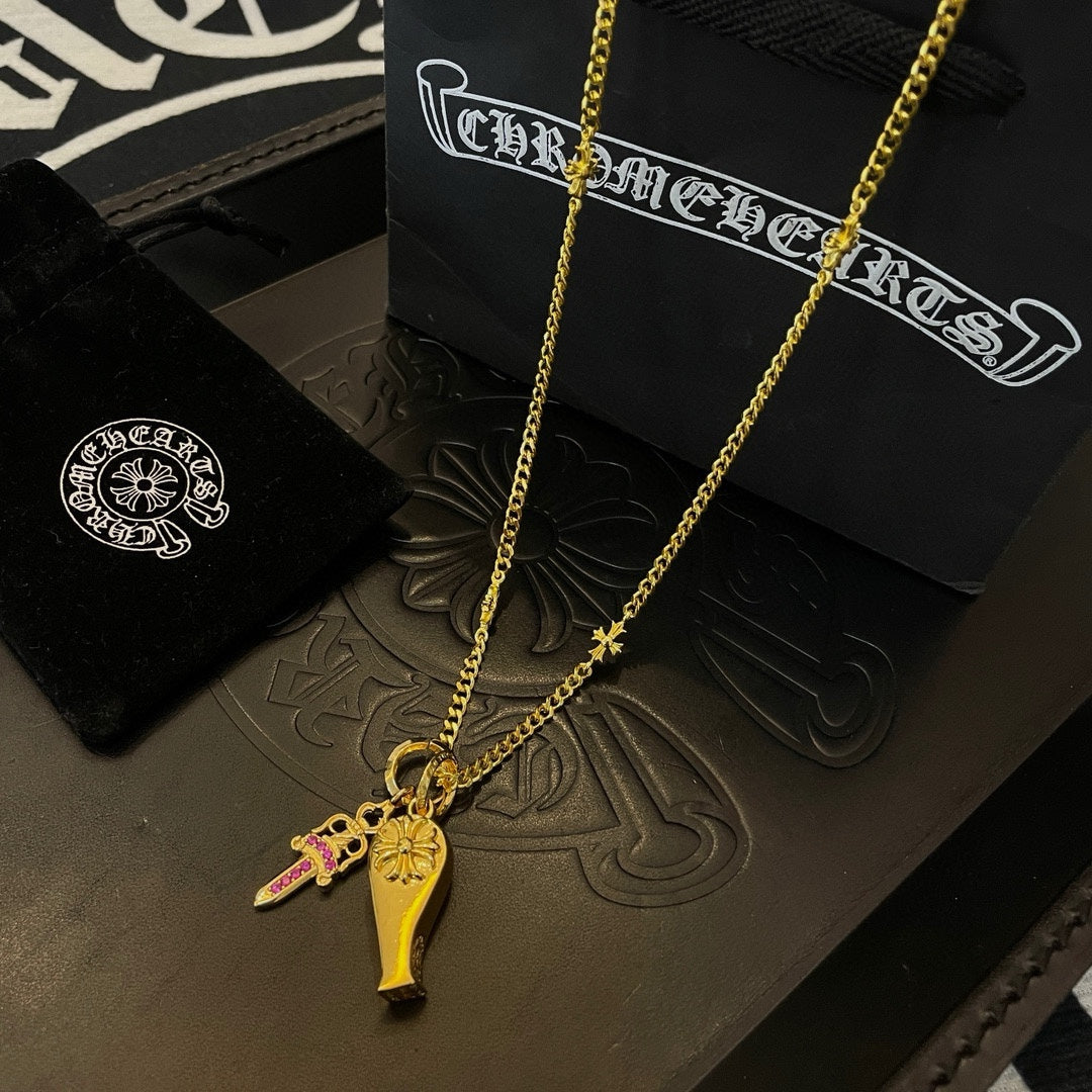 LuxluxHouse Best Quality Accessories Necklace Chrome Hearts