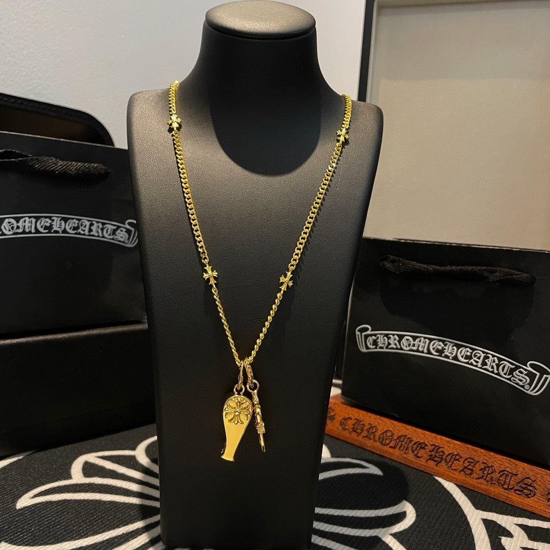 LuxluxHouse Best Quality Accessories Necklace Chrome Hearts