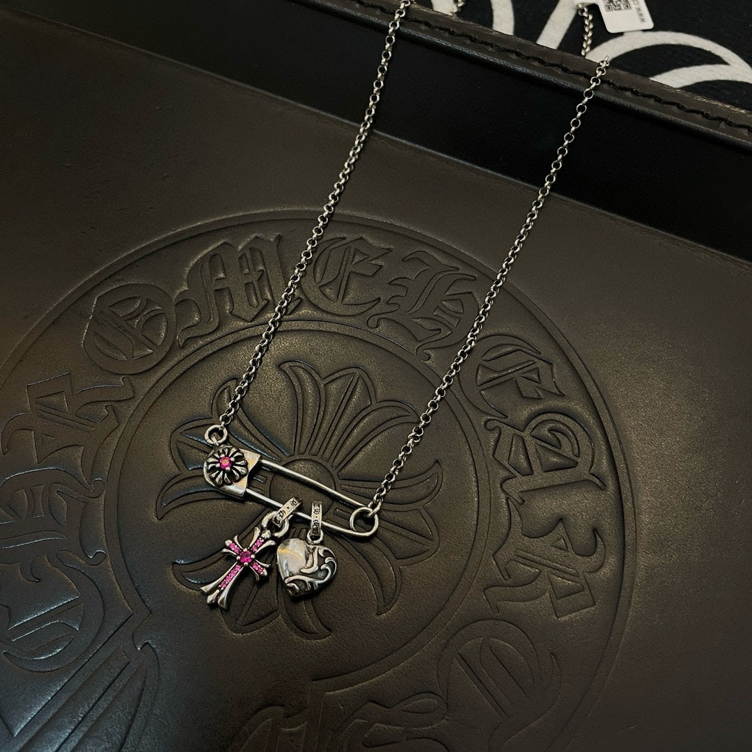LuxluxHouse Best Quality Accessories Necklace Chrome Hearts