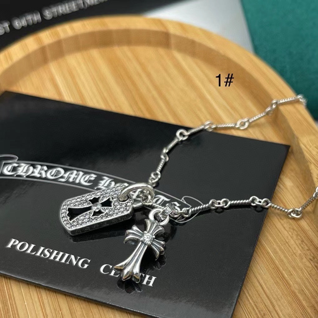 LuxluxHouse Best Quality Accessories Necklace Chrome Hearts