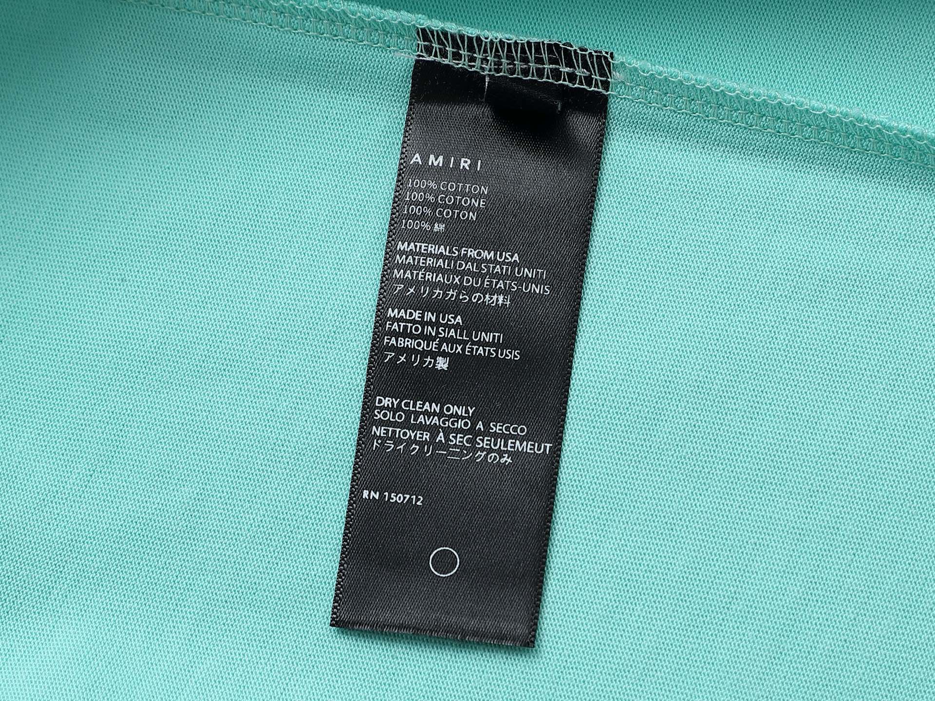 LuxluxHouse Best Quality Clothes Amiri T-shirt