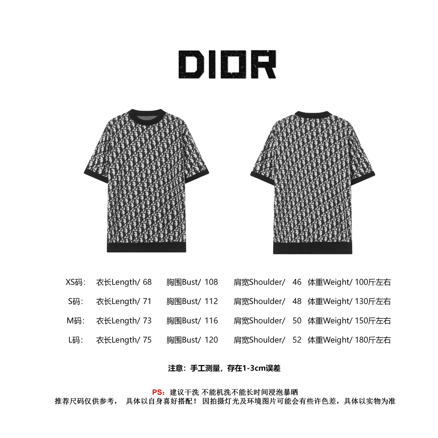 LuxluxHouse Best Quality Clothes T-shirt Dior