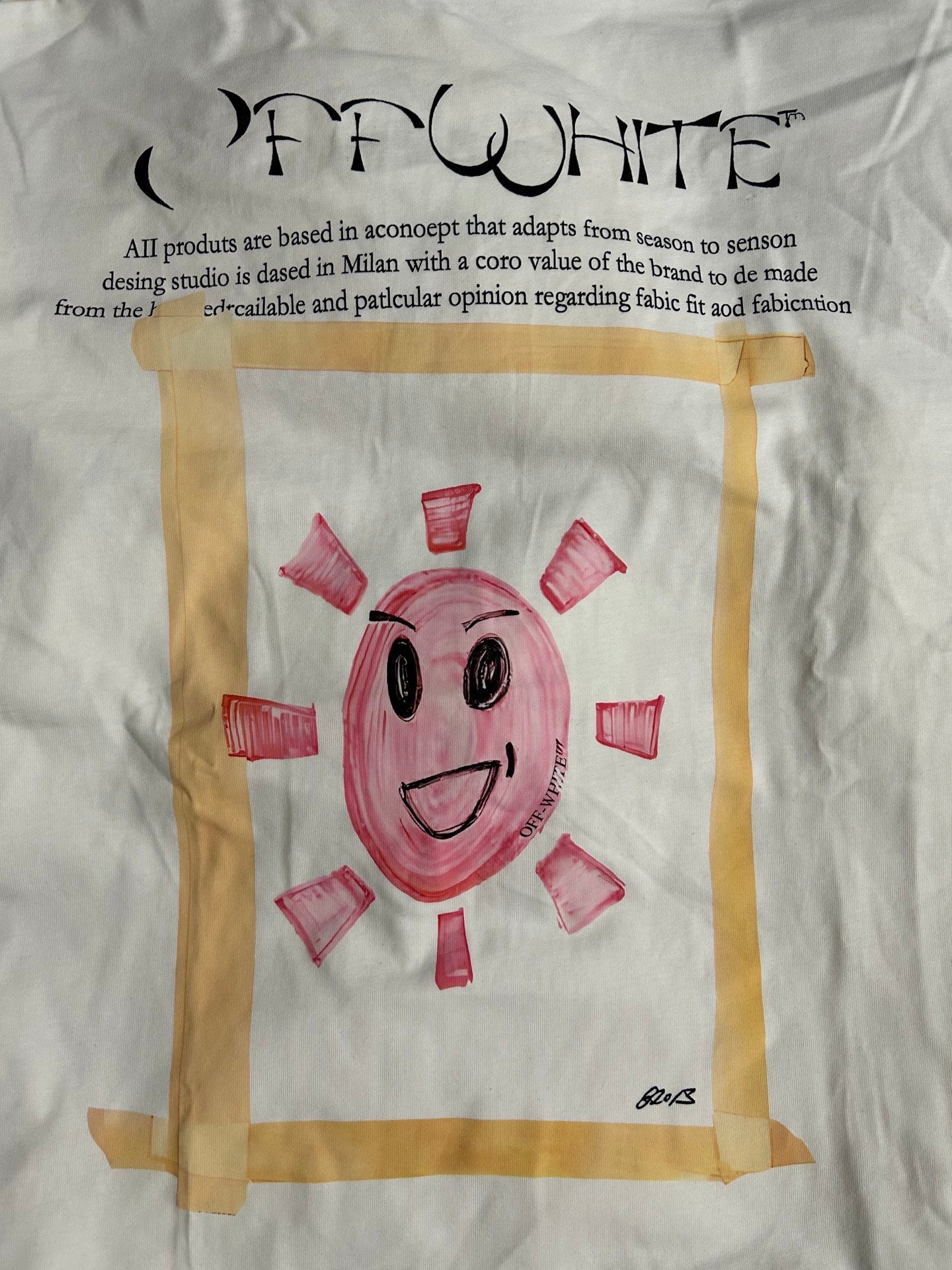 LuxluxHouse Best Quality Clothes Off White T-shirt