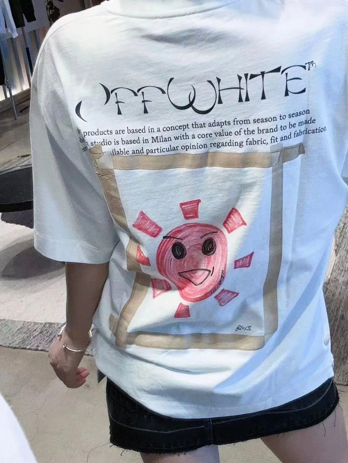 LuxluxHouse Best Quality Clothes Off White T-shirt