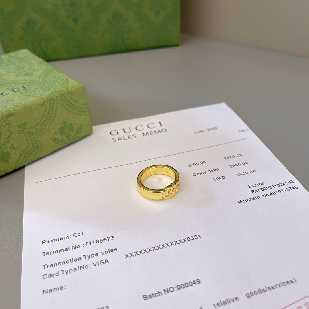 LuxluxHouse Best Quality Accessories Gucci Ring Ring Ring