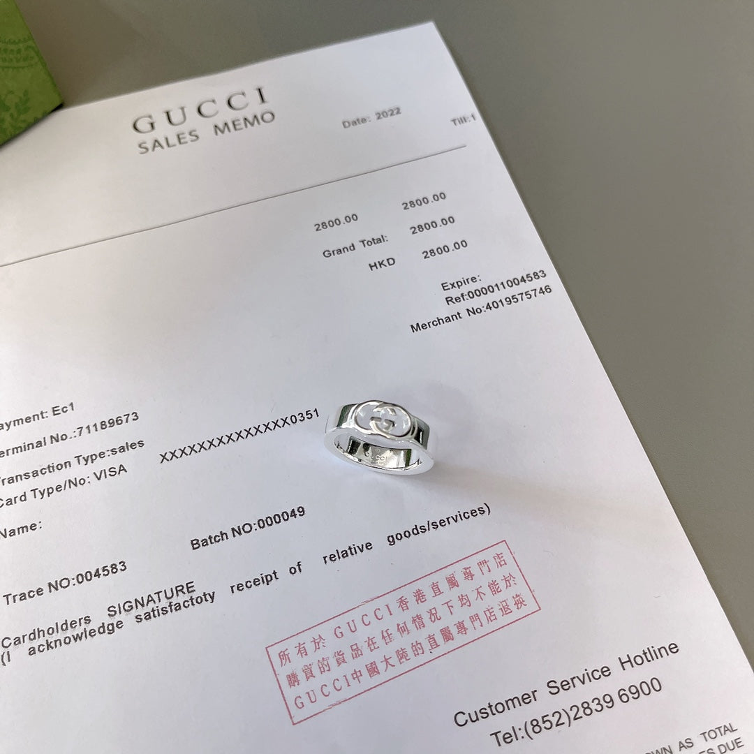 LuxluxHouse Best Quality Accessories Gucci Ring Ring Ring