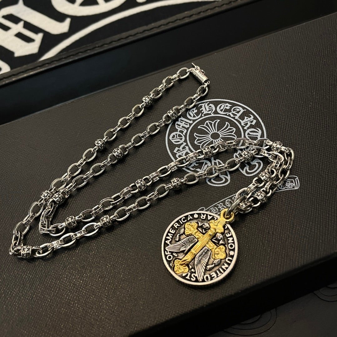 LuxluxHouse Best Quality Accessories Necklace Chrome Hearts