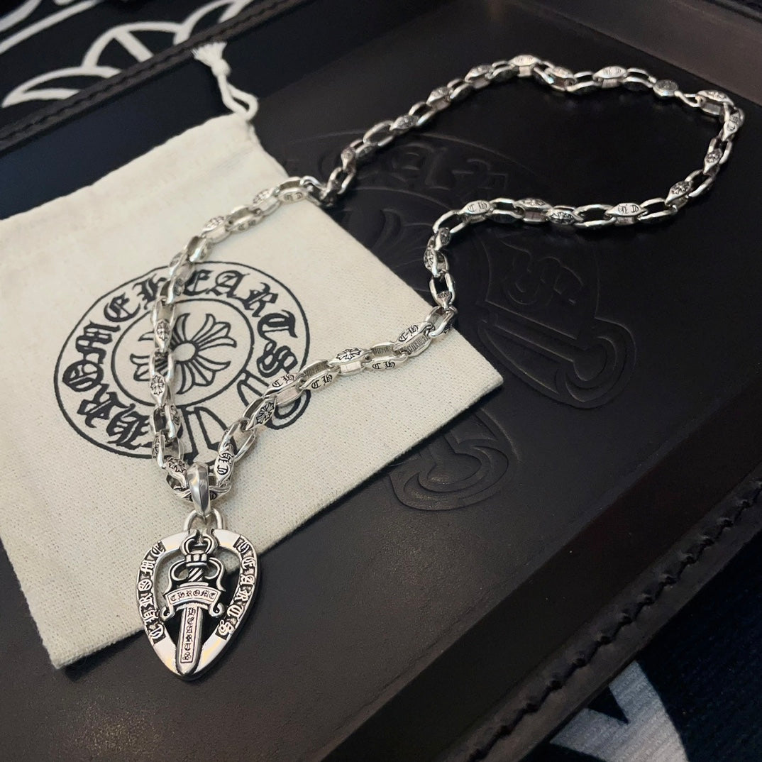 LuxluxHouse Best Quality Accessories Necklace Chrome Hearts