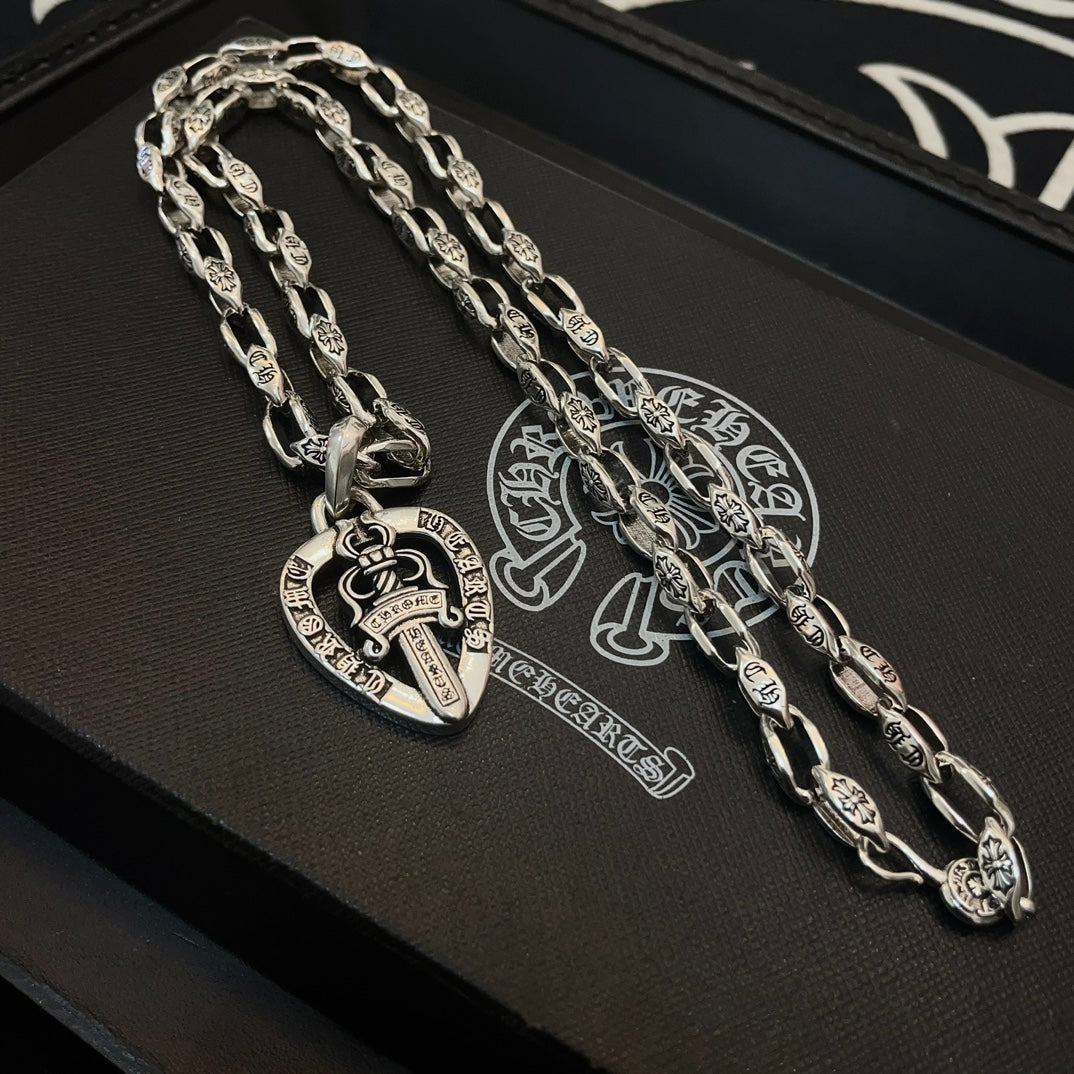 LuxluxHouse Best Quality Accessories Necklace Chrome Hearts