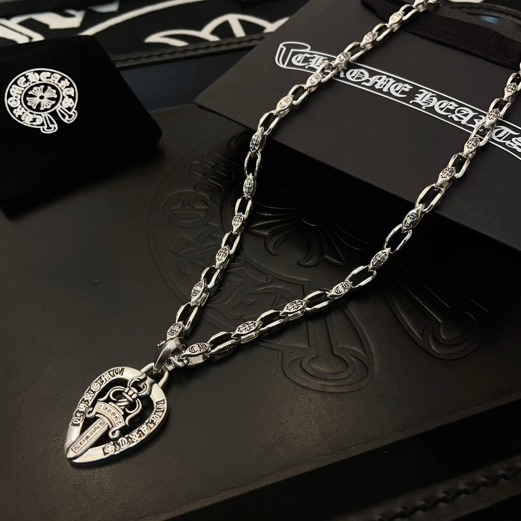 LuxluxHouse Best Quality Accessories Necklace Chrome Hearts