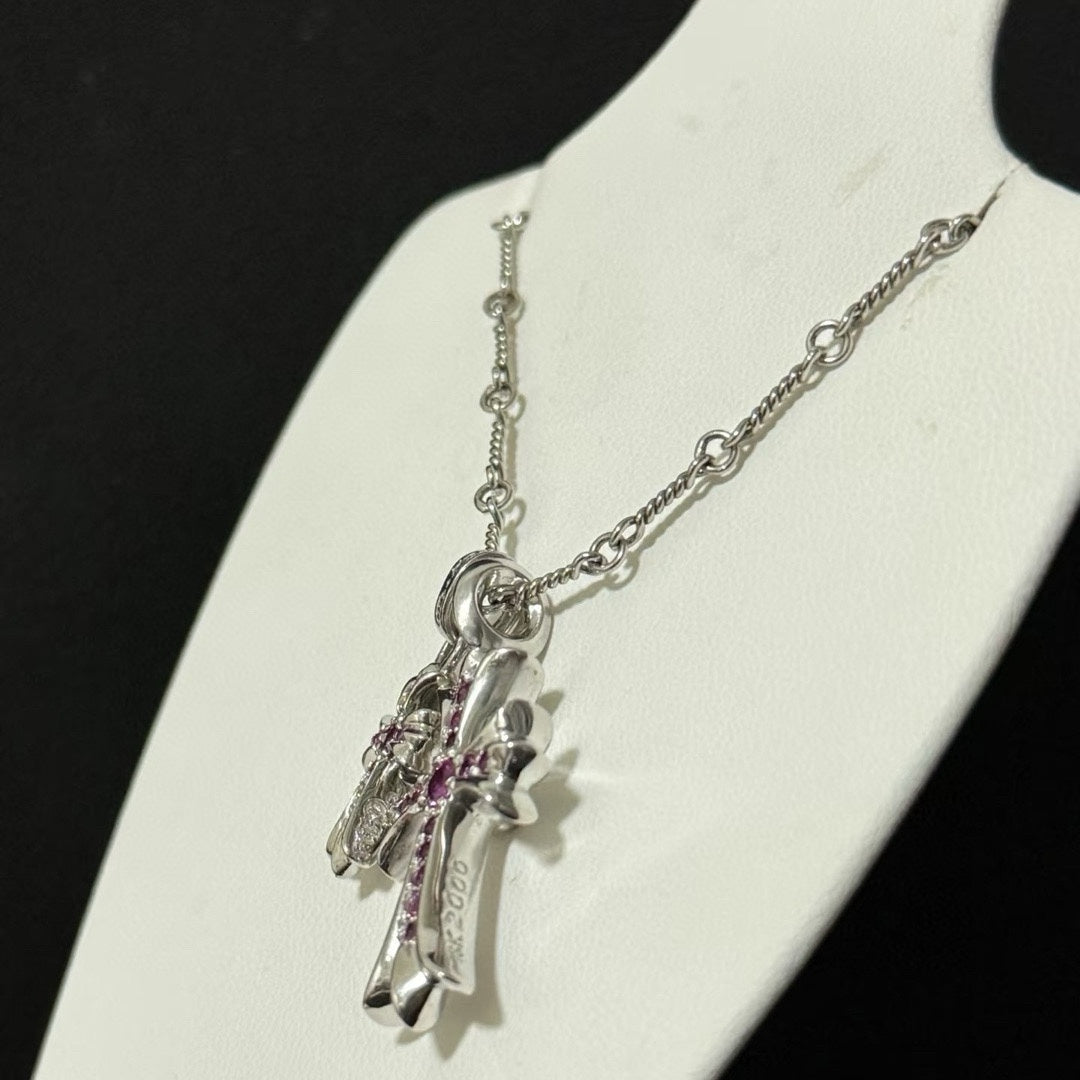 LuxluxHouse Best Quality Accessories Necklace Chrome Hearts