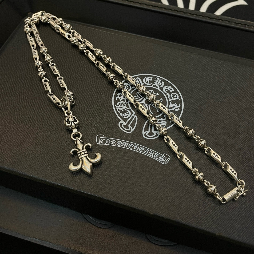 LuxluxHouse Best Quality Accessories Necklace Chrome Hearts