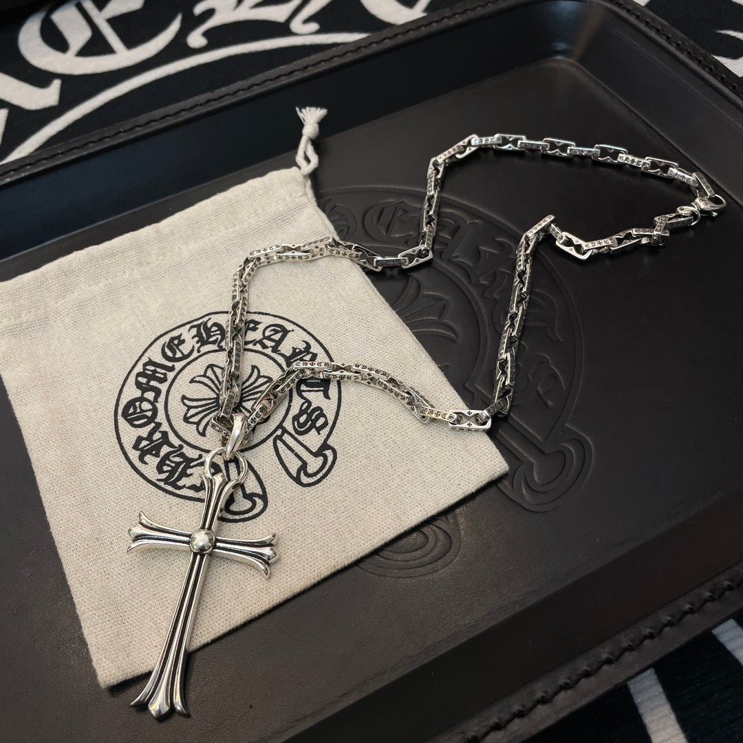 LuxluxHouse Best Quality Accessories Necklace Chrome Hearts