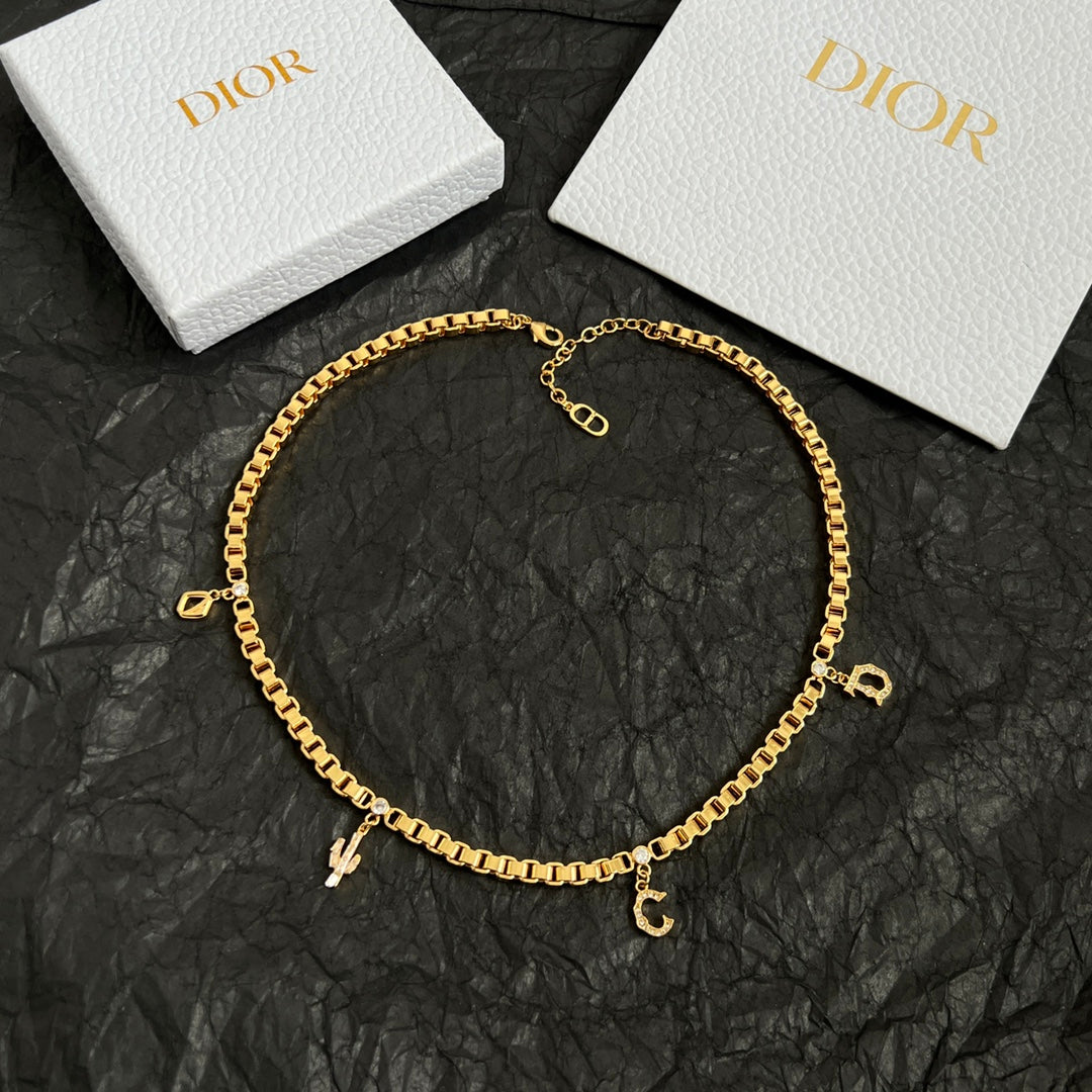 LuxluxHouse Best Quality Accessories Necklace Dior