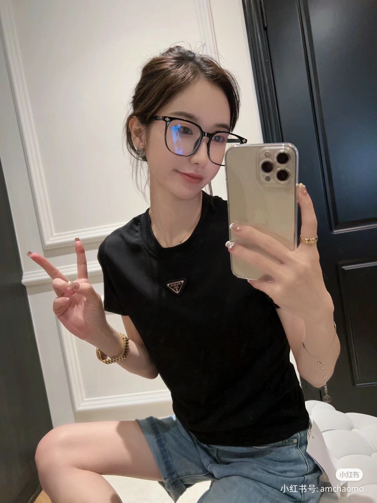 LuxluxHouse Best Quality Clothes T-shirt Prada