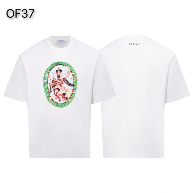 LuxluxHouse Best Quality Clothes Off White T-shirt