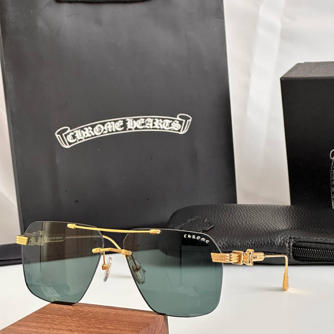LuxluxHouse Best Quality Glasses Chrome Hearts