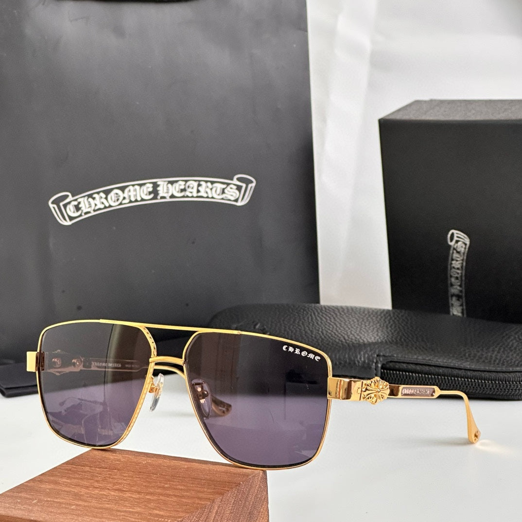 LuxluxHouse Best Quality Glasses Chrome Hearts