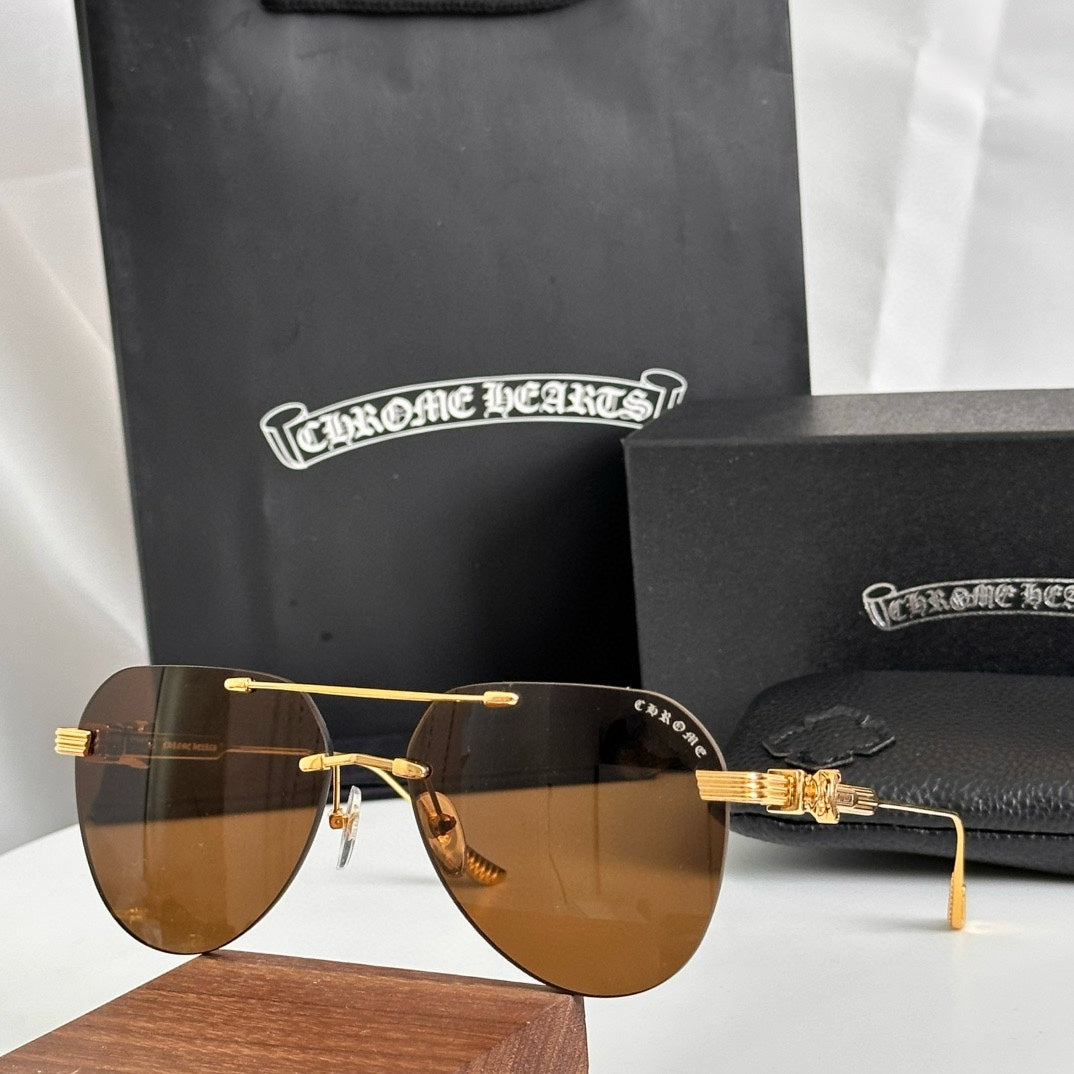 LuxluxHouse Best Quality Glasses Chrome Hearts